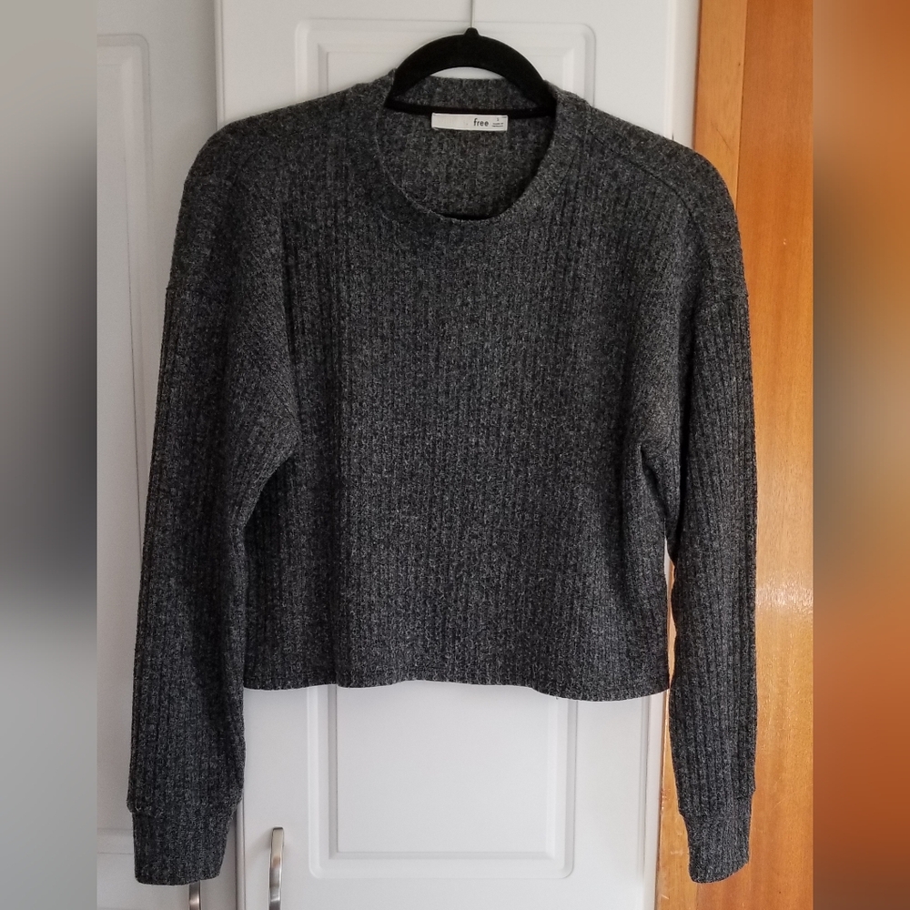 🍁🌺Wilfred Free Rudko cropped ribbed sweater